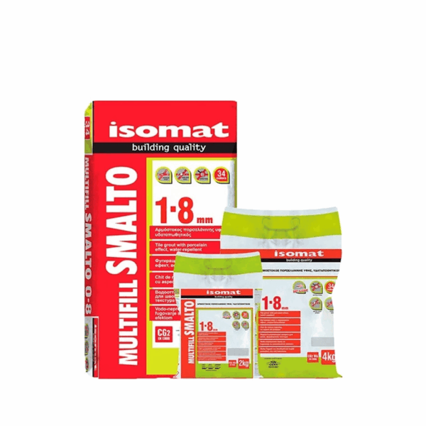 Затирка полимерцементная ISOMAT Multifill Smalto 1-8