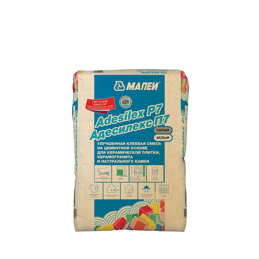 Клей для плитки MAPEI Adesilex P7